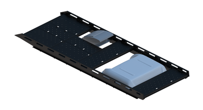 Cargo Platform Rack Ext - Rear MB Air Con / Front Offset Fan (RS4)