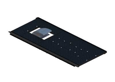 Slim Platform Rack - Front Centre Fan (RS4)
