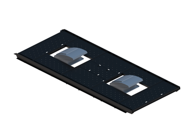 Slim Platform Rack - Mid Offset Fan (RS5)