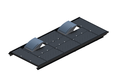 Slim Platform Rack - Front Offset Fan / Rear Offset Fan (RS4)