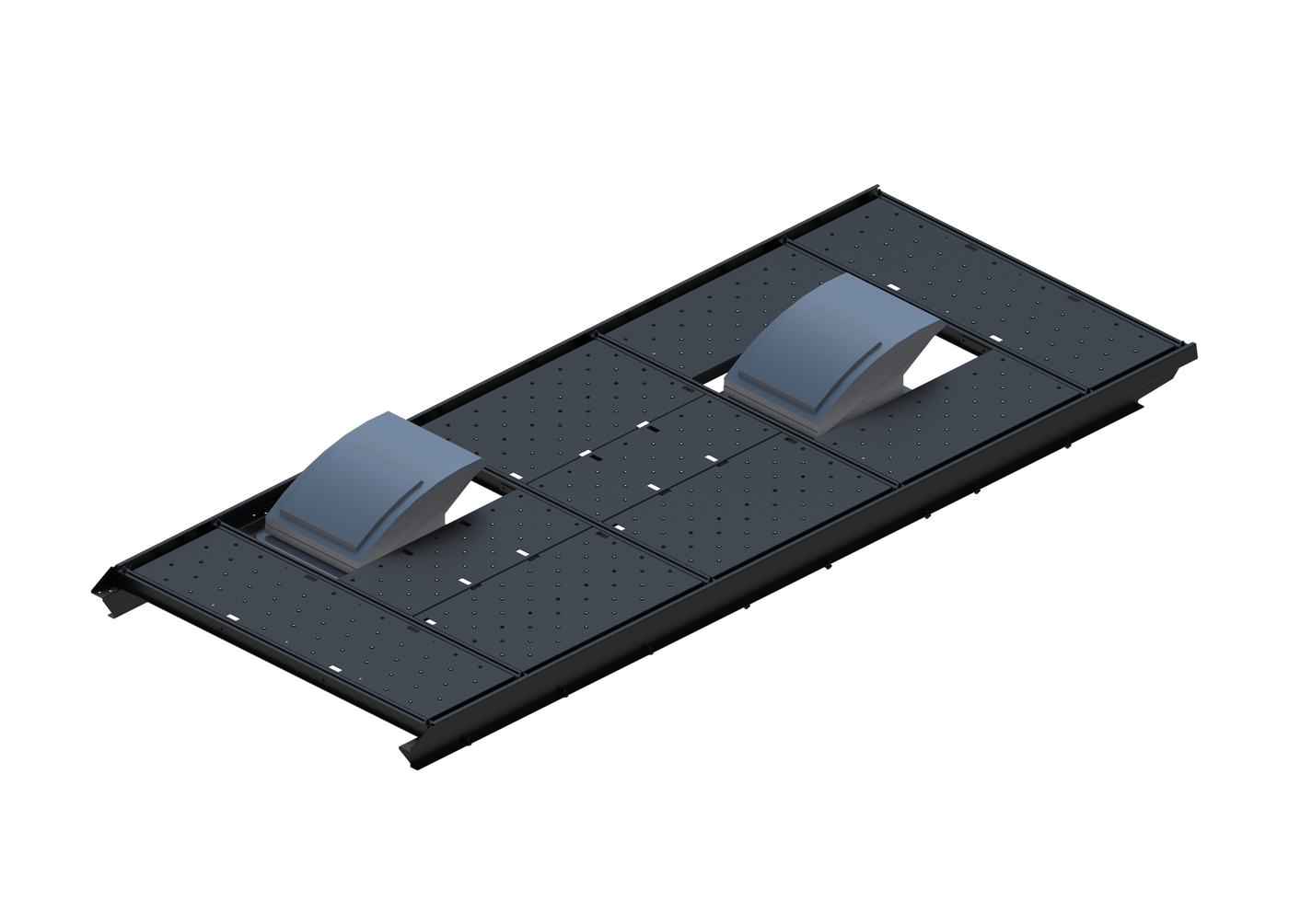 Slim Platform Rack - Front Offet Fan / Rear Centre Fan (RS4)