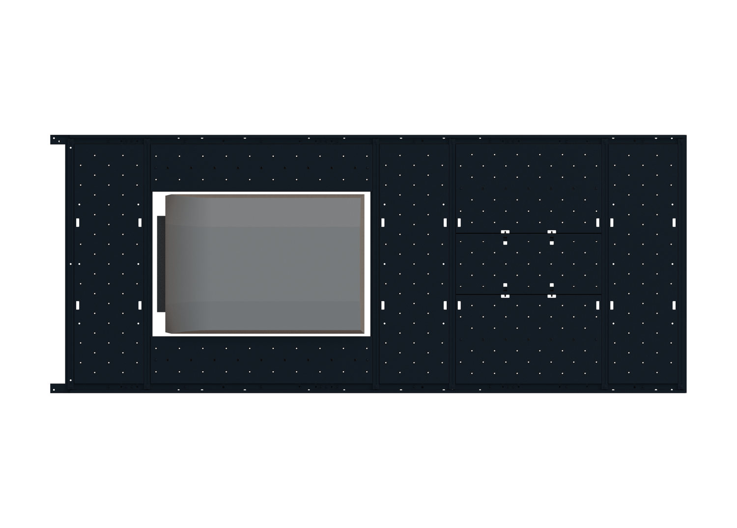 Slim Platform Rack - Front Aftermarket Air Con (RS3)