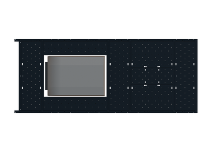 Slim Platform Rack - Front Aftermarket Air Con (RS3)