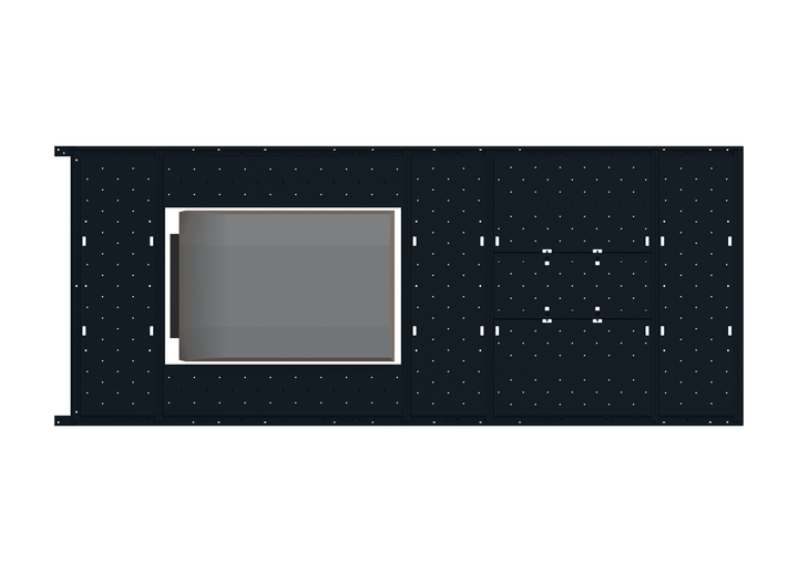 Slim Platform Rack - Mid Offset Fan / Rear Offset Fan (RS5)