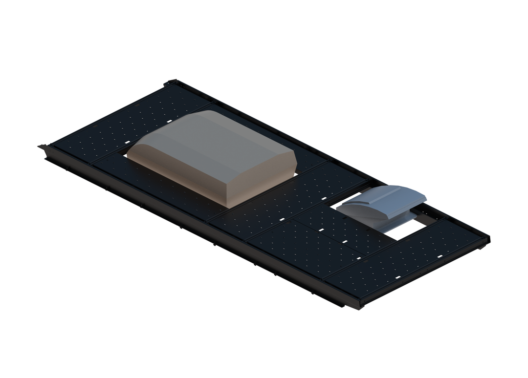 Slim Platform Rack - Front Offset Fan / Mid Centre Fan / (RS5)