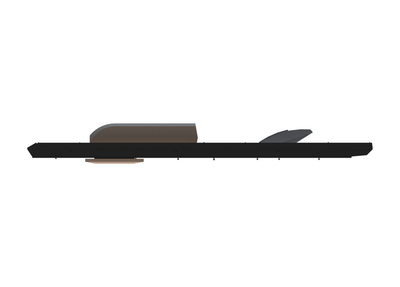 Slim Platform Rack - Front Aftermarket Air Con / Rear Offset Fan (RS4)