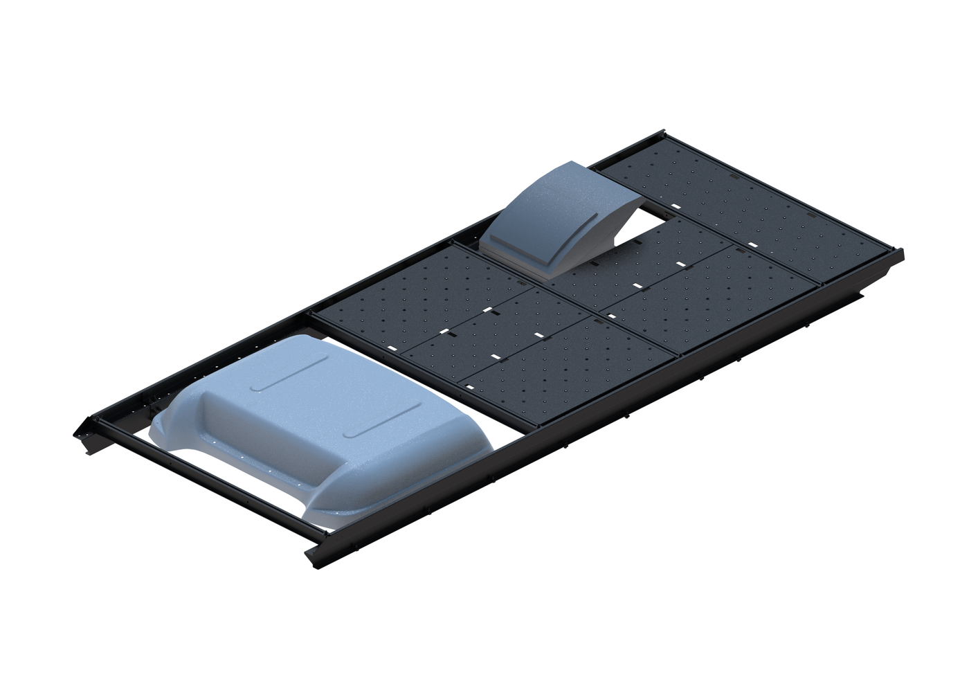 Slim Platform Rack - Front MB Air Con / Rear Offset Fan (RS4)