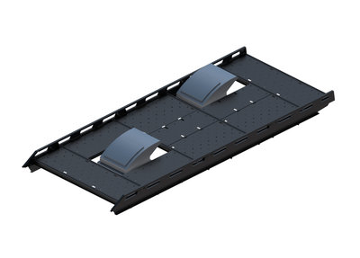 Cargo Platform Rack - Front Centre Fan / Rear Offset Fan (RS4)