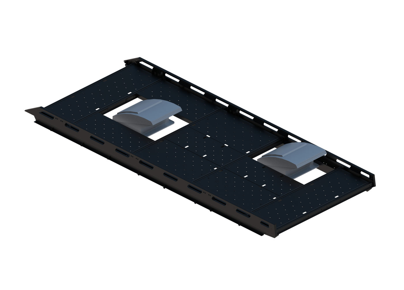 Cargo Platform Rack - Front Centre Fan / Rear Offset Fan (RS4)