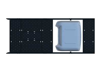 Cargo Platform Rack - Rear MB Air Con (RS3)