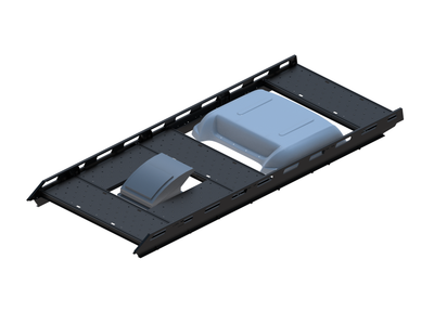 Cargo Platform Rack - Rear MB Air Con / Front Centre Fan (RS4)