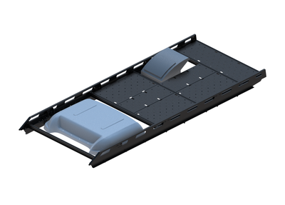 Cargo Platform Rack - Front MB Air Con / Rear Offset Fan (RS4)