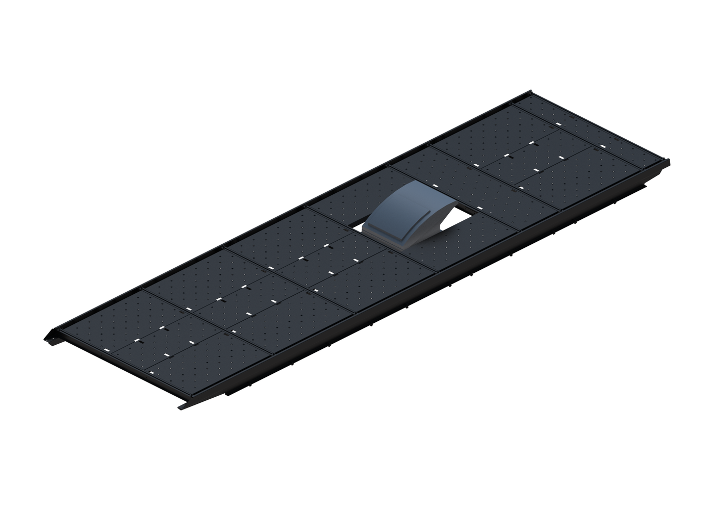 Slim Platform Rack - Extended - Mid Centre Fan (RS5)