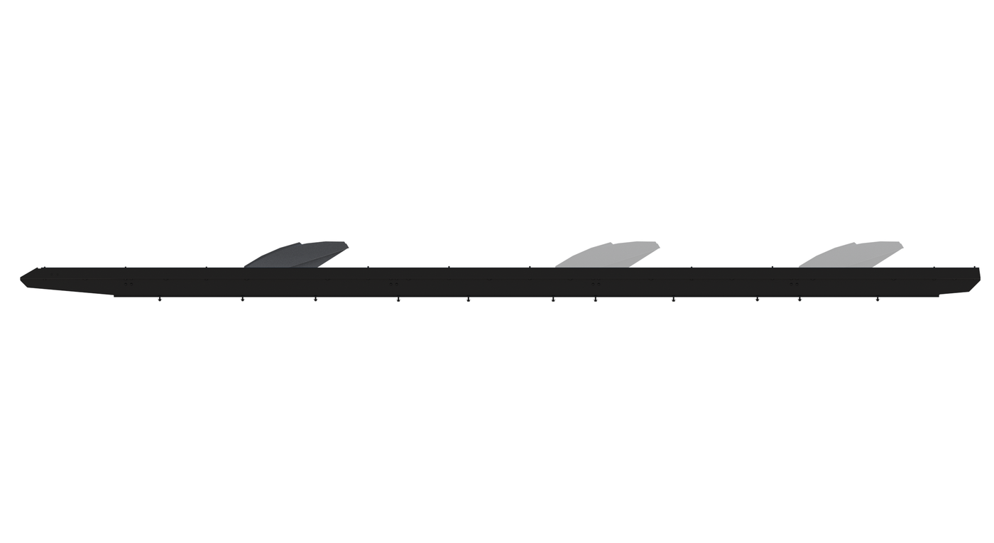 Slim Platform Rack - Extended - Front Offset Fan (RS5)