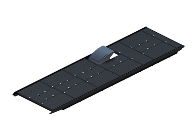 Slim Platform Rack - Extended - Mid Offset Fan (RS5)