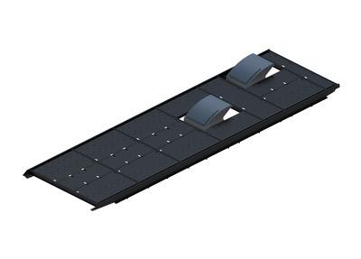 Slim Platform Rack - Extended - Mid Centre Fan / Rear Offset Fan (RS5)