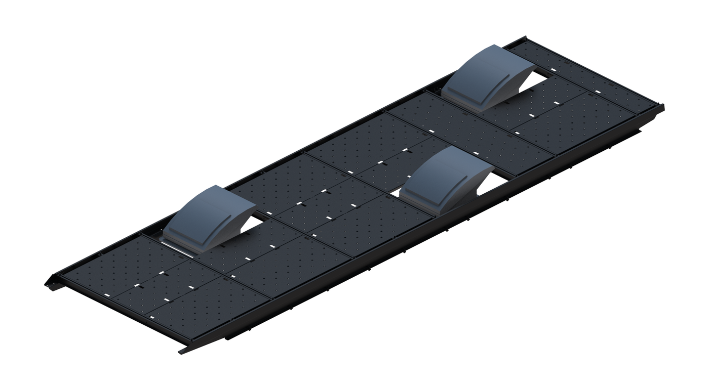 Slim Platform Rack - Extended - Front Offset Fan / Mid Offset Fan / Rear Offset Fan (RS5)