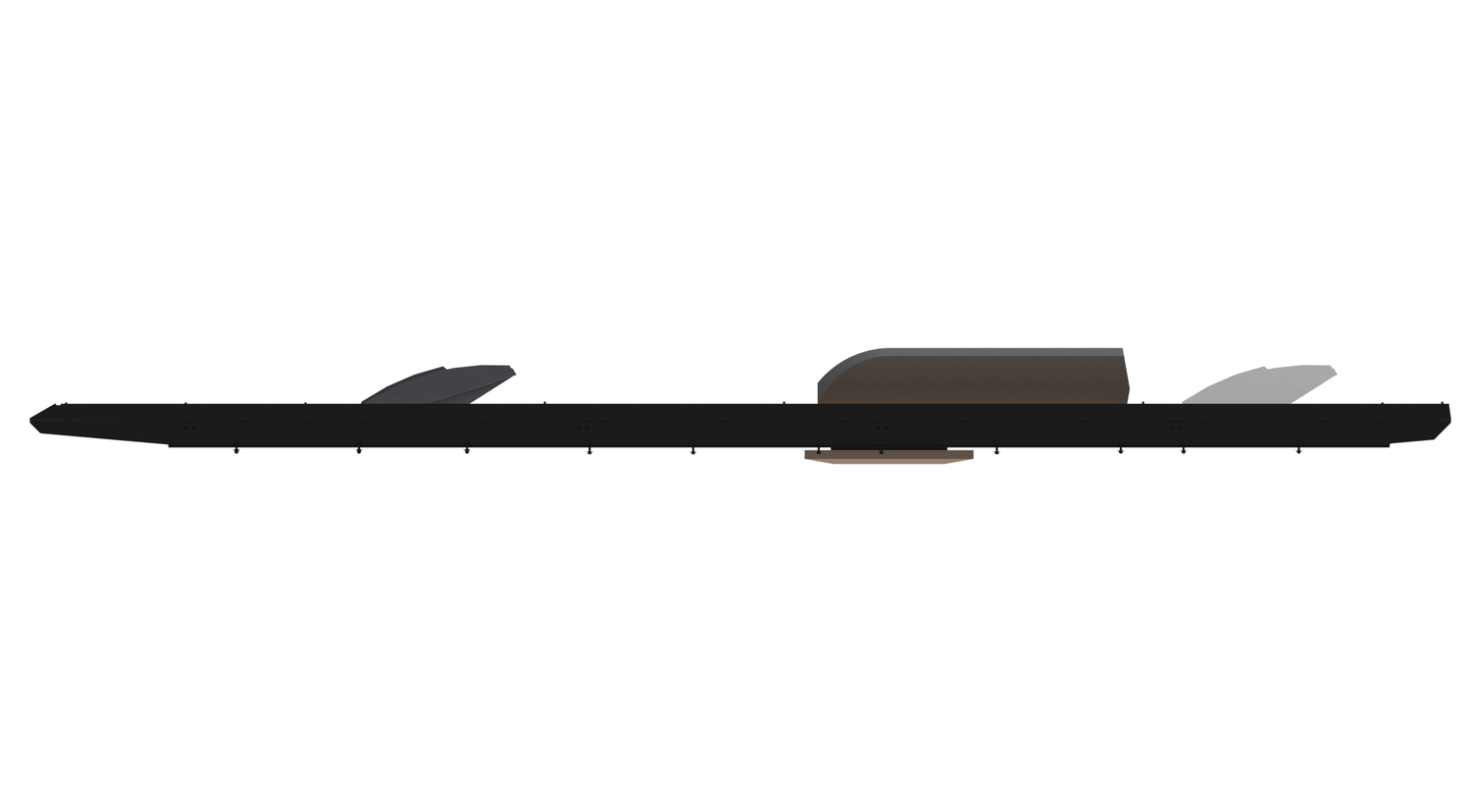 Slim Platform Rack - Extended - Front Centre Fan / Mid Air Con (RS5)