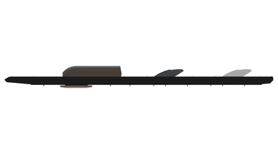 Slim Platform Rack - Extended - Front Air Con / Rear Centre Fan (RS5)