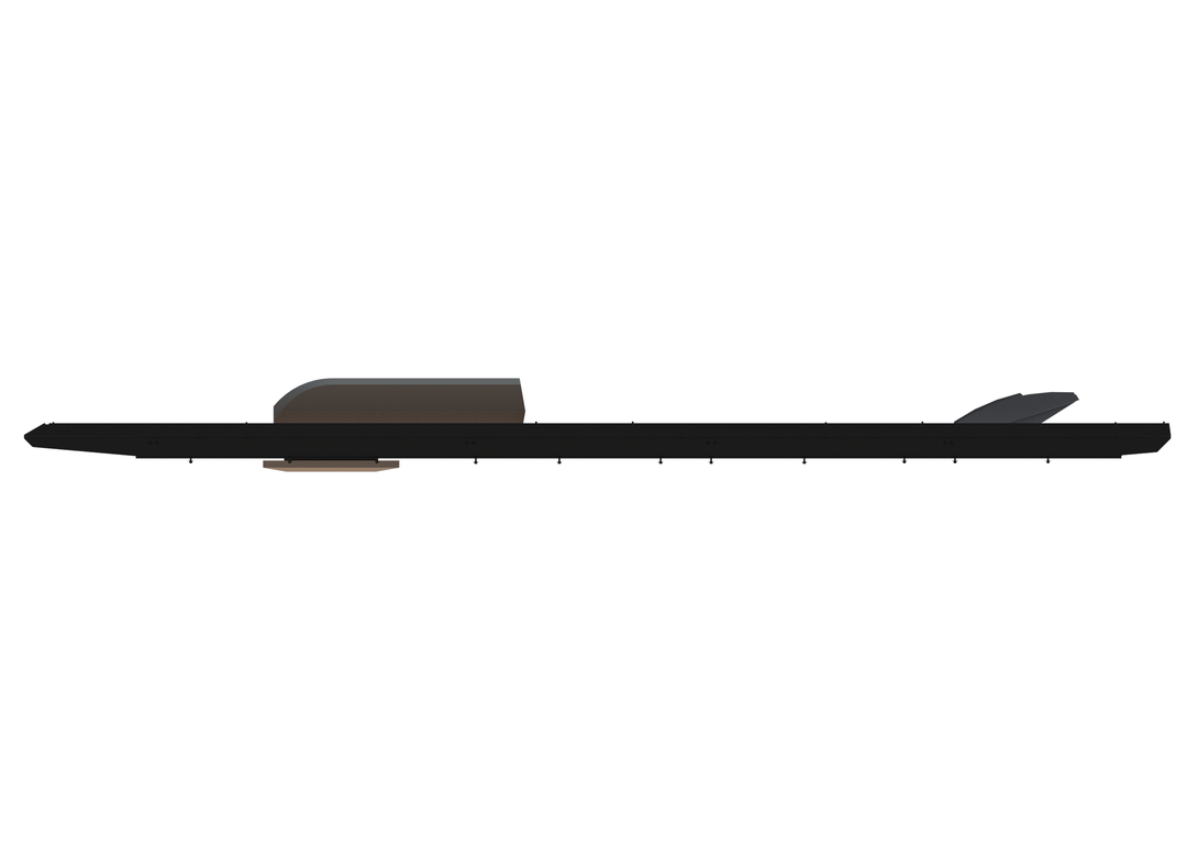 Slim Platform Rack - Extended - Front Air Con / Rear Offset Fan (RS5)