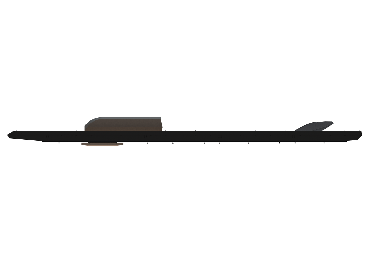 Slim Platform Rack - Extended - Front Air Con / Rear Offset Fan (RS5)
