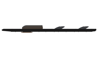 Slim Platform Rack - Extended - Front Air Con / Mid Centre Fan / Rear Centre Fan (RS5)