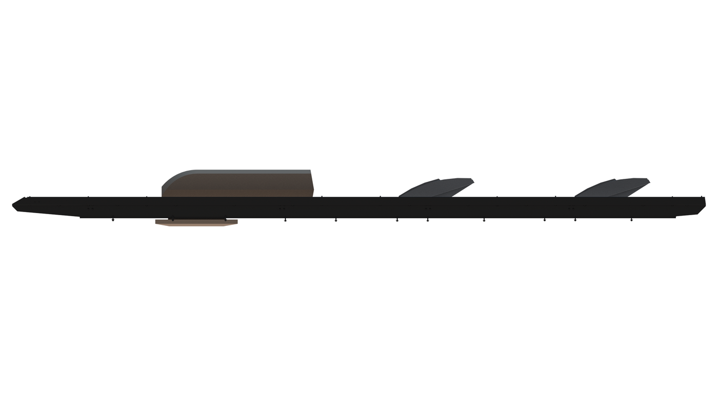 Slim Platform Rack - Extended - Front Air Con / Mid Centre Fan / Rear Offset Fan (RS5)