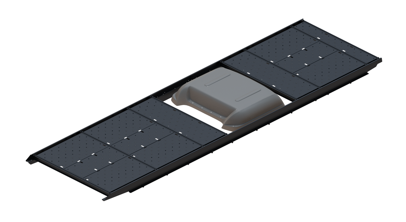 Slim Platform Rack - Extended - Mid MB Air Con (RS5)