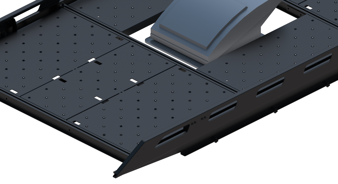 Cargo Platform Rack - Extended- Front Centre Fan (RS5)