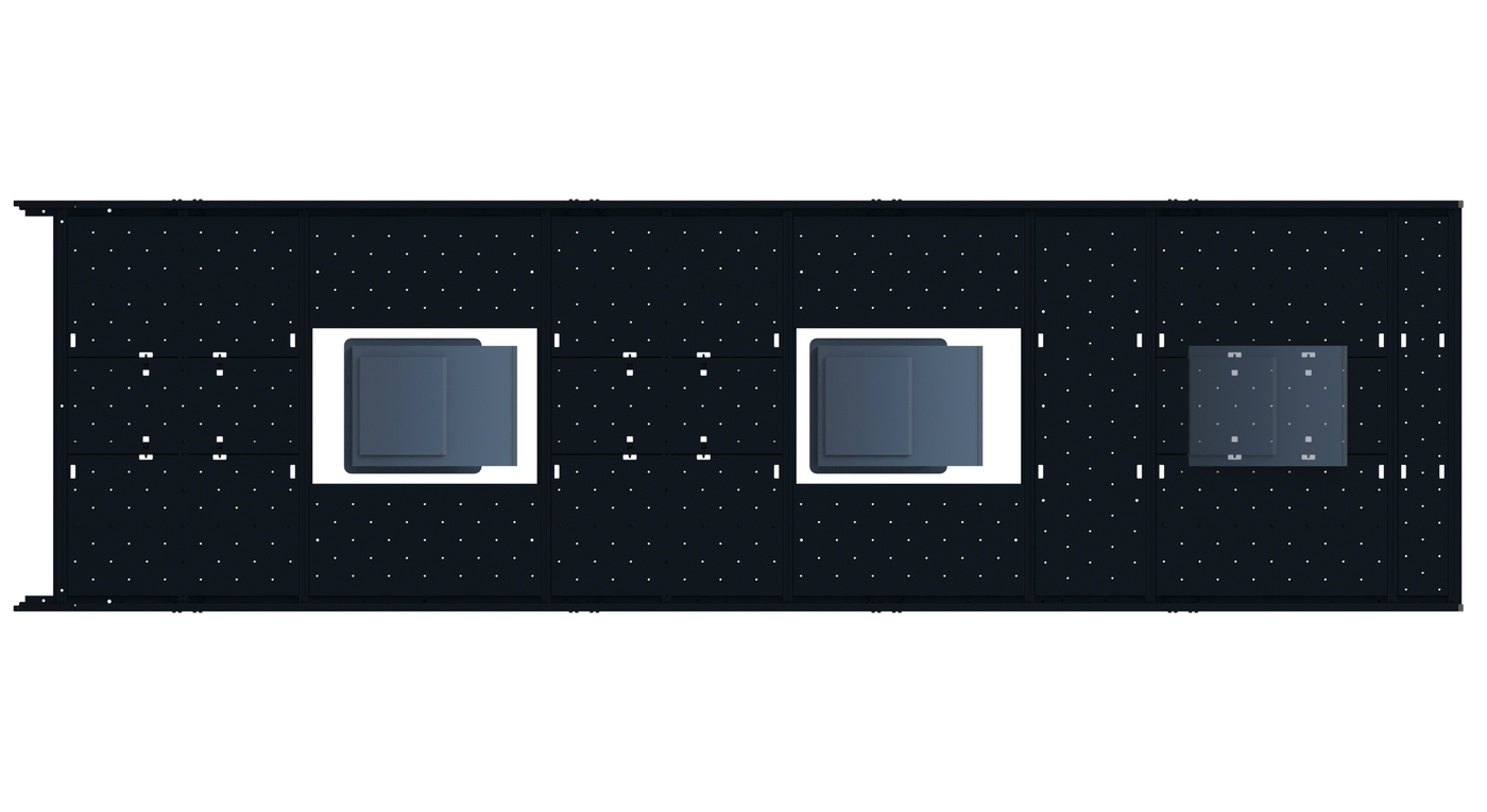 Cargo Platform Rack - Extended- Front Centre Fan / Mid Centre Fan (RS5)