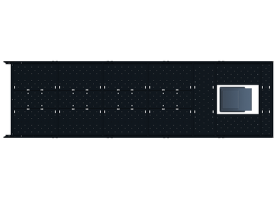 Cargo Platform Rack - Extended- Rear Centre Fan (RS5)