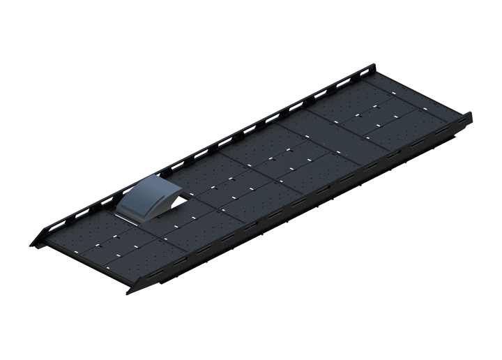 Cargo Platform Rack - Extended- Front Offset Fan (RS5)
