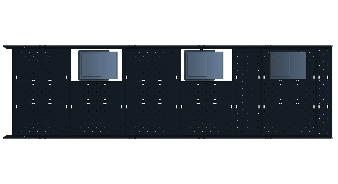 Cargo Platform Rack - Extended- Front Offset Fan / Mid Offset Fan (RS5)