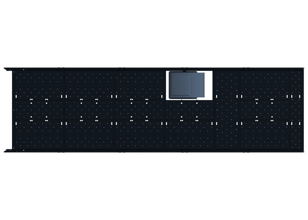 Cargo Platform Rack - Extended- Mid Offset Fan (RS5)