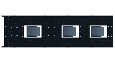 Cargo Platform Rack - Front Centre Fan / Mid Centre Fan / Rear Centre Fan (RS5)