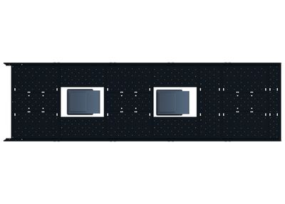 Cargo Platform Rack - Extended- Mid Centre Fan / Rear Centre Fan (RS5)