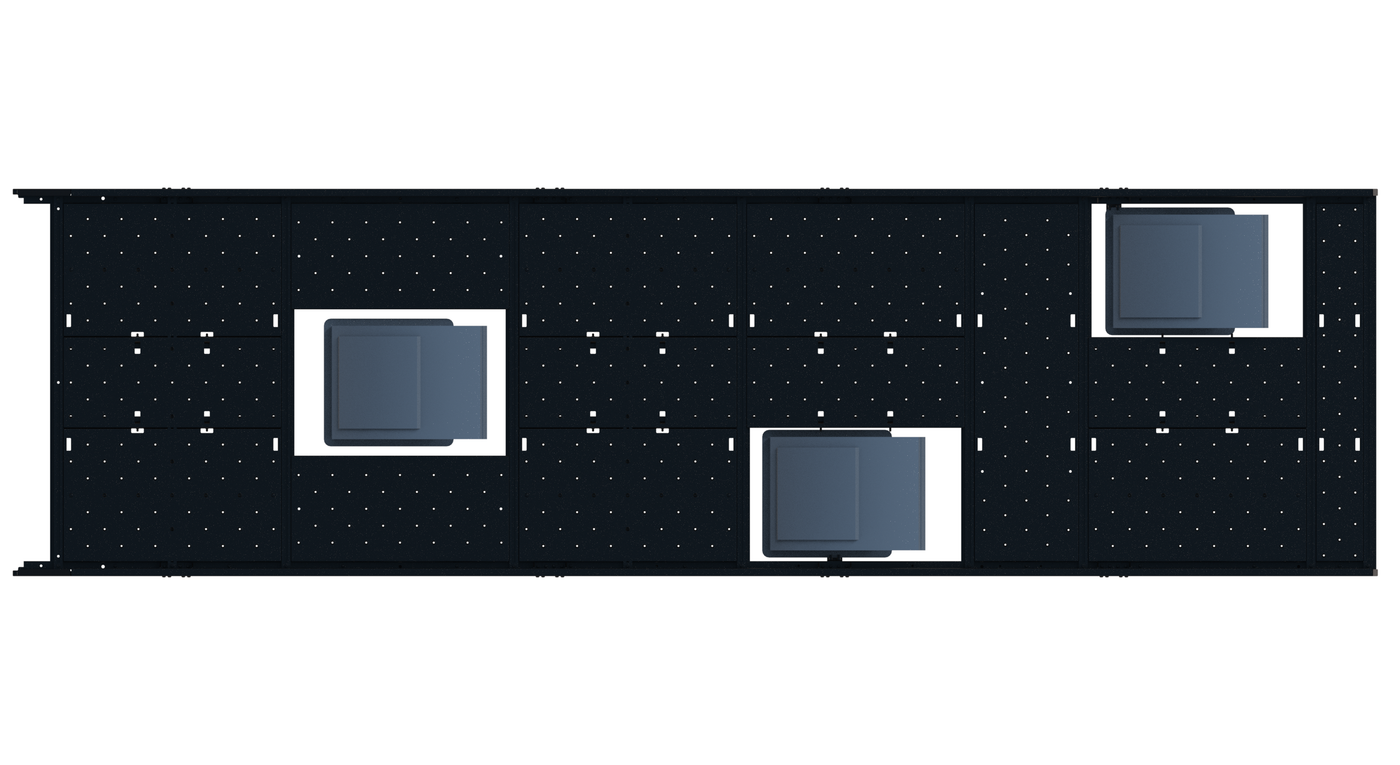 Cargo Platform Rack- Front Centre Fan / Mid Offset Fan / Rear Offset Fan (RS5)