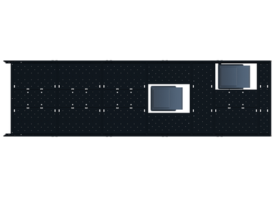 Cargo Platform Rack - Extended - Mid Centre Fan / Rear Offset Fan (RS5)
