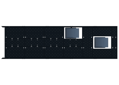 Cargo Platform Rack - Extended - Mid Offset Fan / Rear Centre Fan (RS5)
