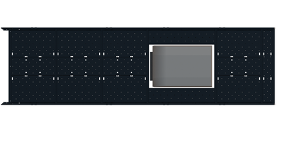 Cargo Platform Rack - Extended- Mid Air Con (RS5)