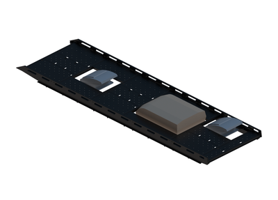 CargoPlatform Rack - Extended - Front Centre Fan / Mid Offset Fan / Rear MB Air Con (RS5)