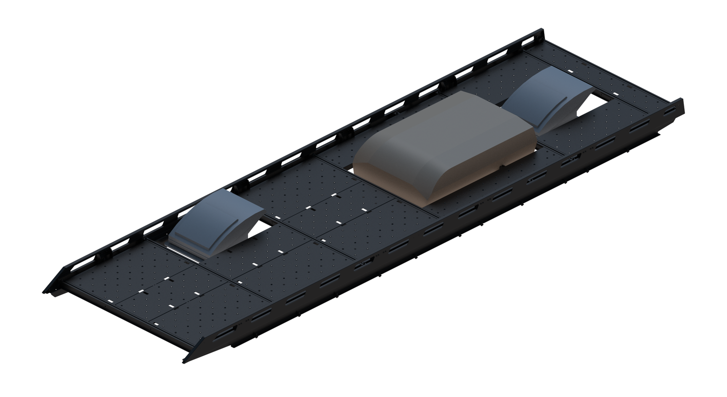 CargoPlatform Rack - Extended - Front Offset Fan / Mid Centre Fan / Rear MB Air Con (RS5)