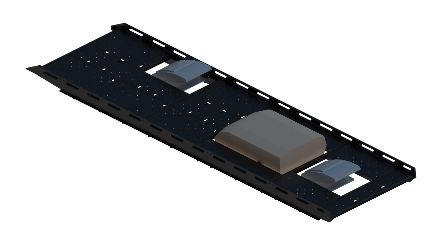CargoPlatform Rack - Extended - Front Offset Fan / Mid Centre Fan / Rear MB Air Con (RS5)