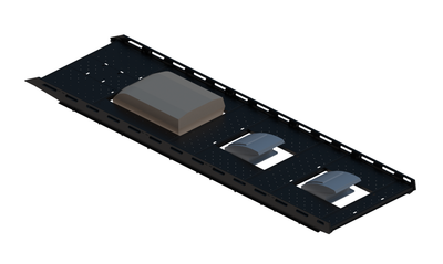 Cargo Platform Rack - Extended- Front Air Con / Mid Centre Fan / Rear Centre Fan (RS5)