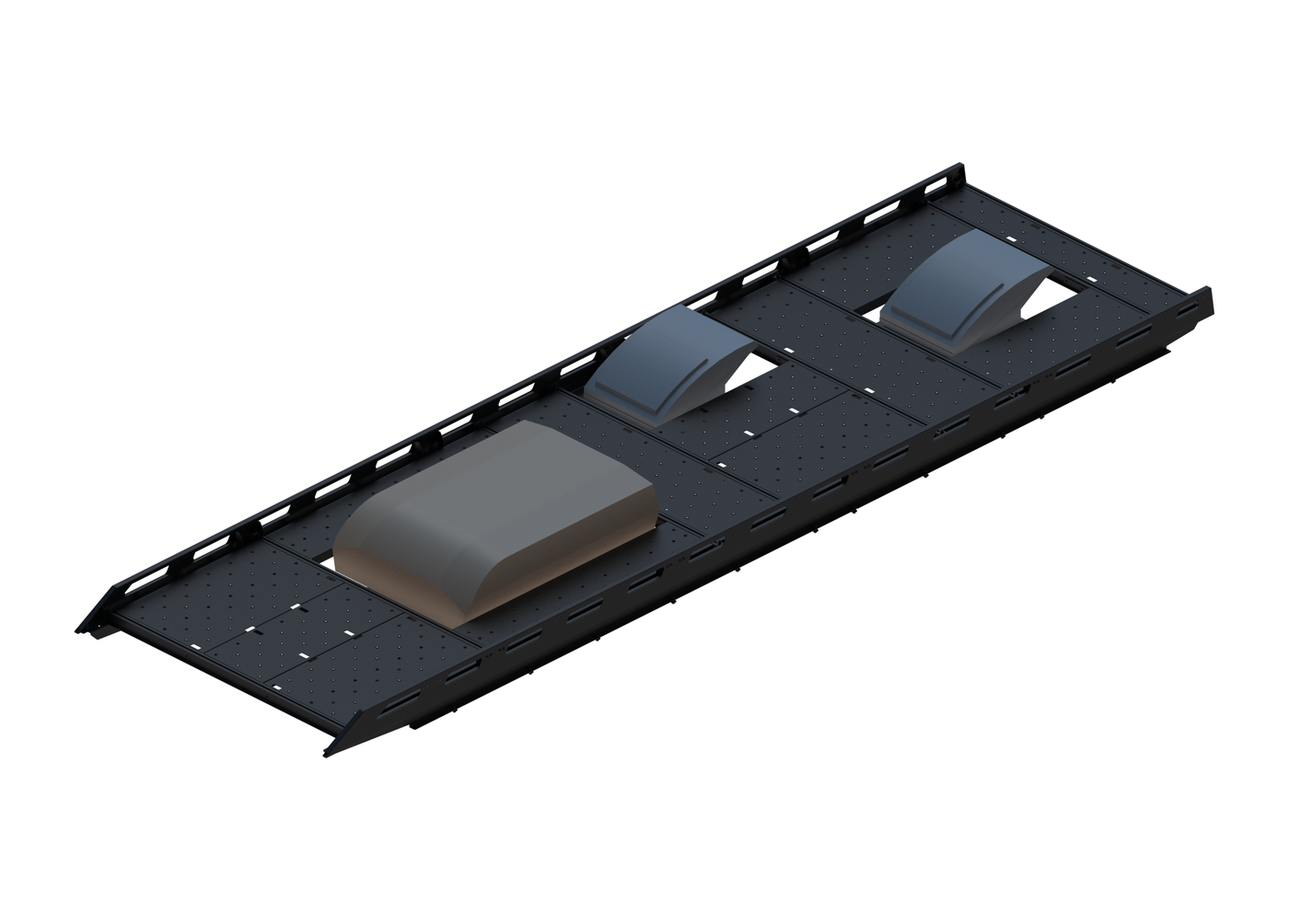 Cargo Platform Rack - Extended- Front Air Con / Mid Offset Fan / Rear Centre Fan (RS5)