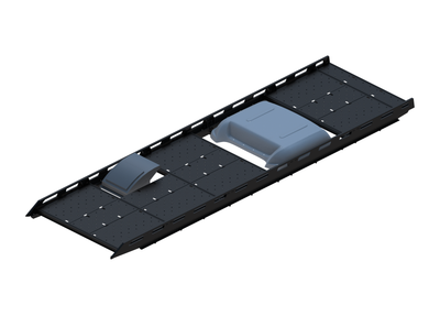 Cargo Platform Rack - Extended- Front Offset Fan / Mid MB Air Con (RS5)