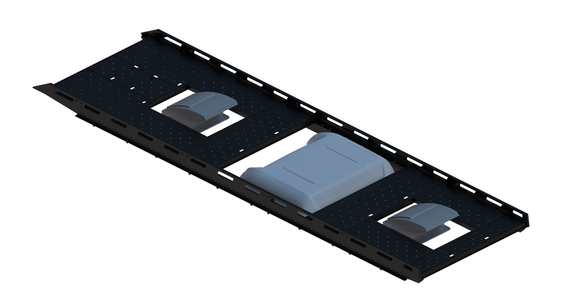 Cargo Platform Rack - Extended- Front Centre Fan / Mid MB Air Con / Rear Centre Fan (RS5)