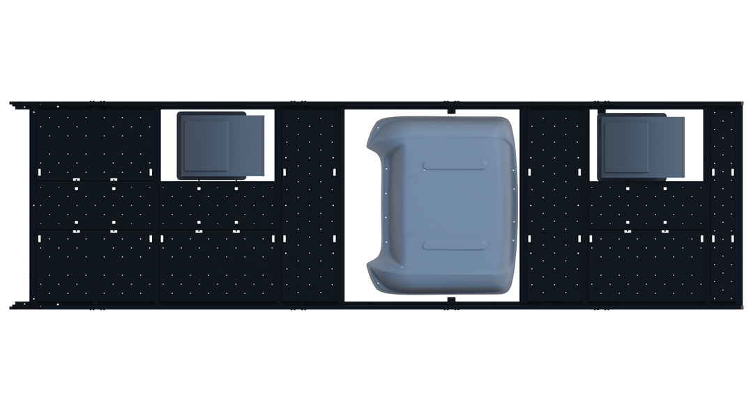 Cargo Platform Rack - Extended- Front Offset Fan / Mid MB Air Con / Rear Offset Fan (RS5)