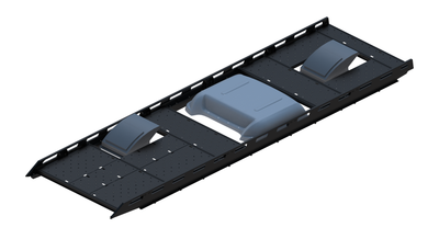 Cargo Platform Rack - Extended- Front Offset Fan / Mid MB Air Con / Rear Centre Fan (RS5)