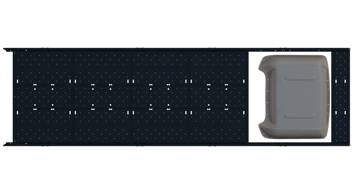 Cargo Platform Rack - Extended- Rear MB Air Con (RS5)